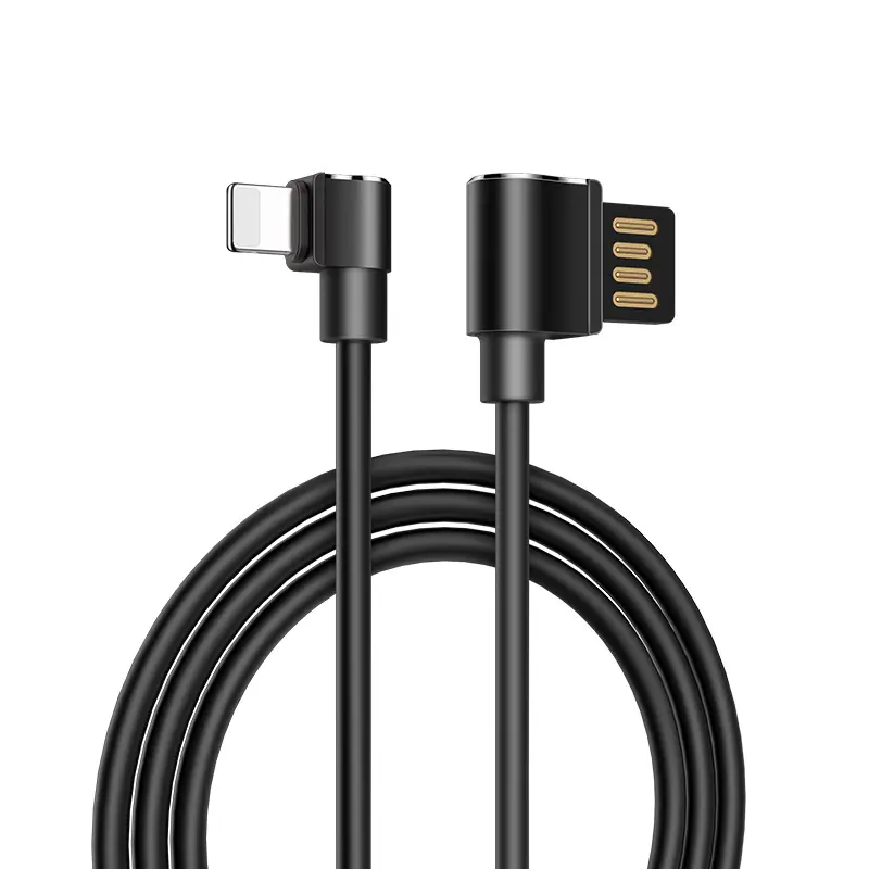 Hoco Data Cable Type-C 90 Degrees (1.2m) Black U37