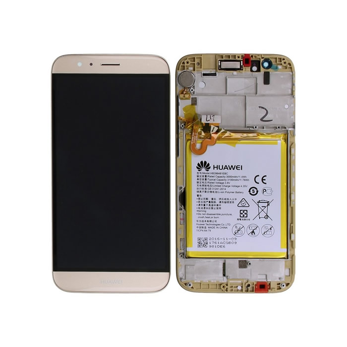 Huawei Display LCD G8 RIO-L01 Gold Con Batteria 02350MXA