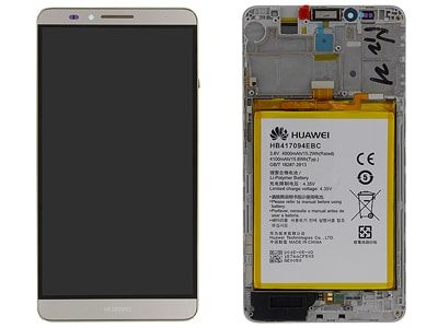 Honor Display LCD Honor 6 Plus PINE-L00 Gold Con Batteria 02350FXC