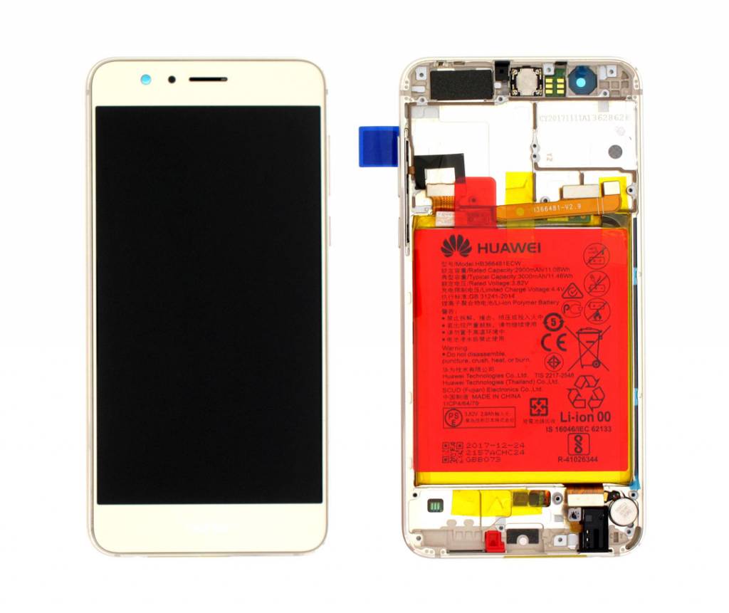 Huawei Display Lcd Honor 8 gold con batteria 02350USE 02350VBF