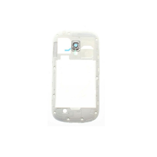 [1024] Middle cover Samsung S3 Mini GT-I8190 white