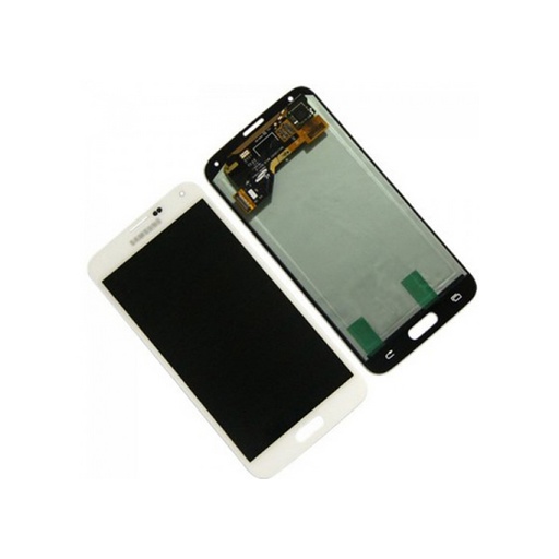 [1027] Samsung Display Lcd S5 SM-G900F white GH97-15959A GH97-15734A
