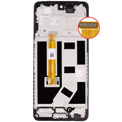 [17761] Oppo Display LCD A79 5G Black Compatible (CPH2557) 