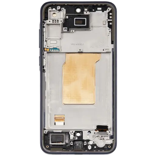 [17762] Samsung Display LCD A35 5G SM-A356 OLED Con Frame black Compatibile