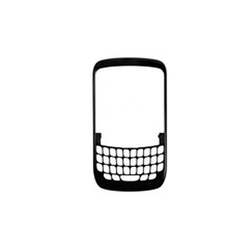 [1058] Cover frontale per BlackBerry 8520 black
