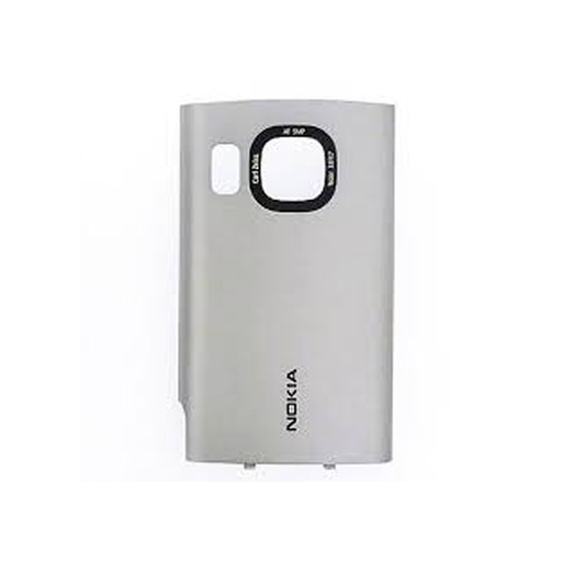 [1070] Nokia Back Cover 6700 Slide silver
