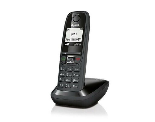 [4250366837703] Gigaset Cordless AS405 Black S30852-H2501-D201