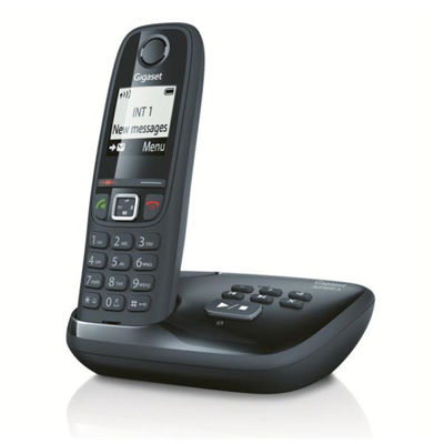 [4250366837864] Gigaset Cordless AS405 A Black S30852-H2521-K101