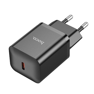 [6931474783448] Hoco Caricabatterie USB-C 20W Black N27