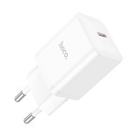 [6931474783455] Hoco Caricabatterie USB-C 20W White N27
