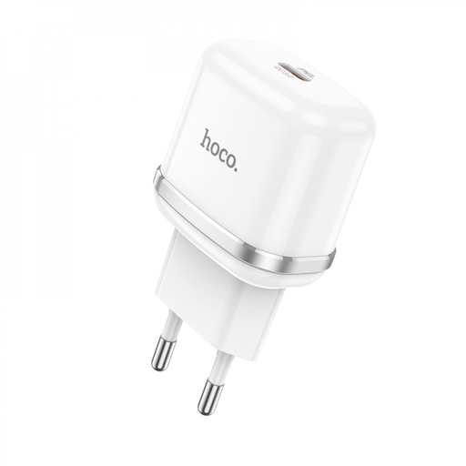 [6931474761286] Hoco Caricabatterie USB-C 20W White N24