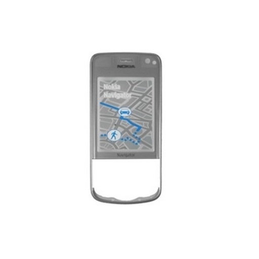 [1122] Front cover for Nokia 6210 Navigator grey