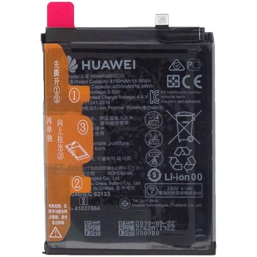 [6144] Huawei Battery Service Pack Mate 20 Pro P30 Pro HB486486ECW 24022762 24022946 24023038