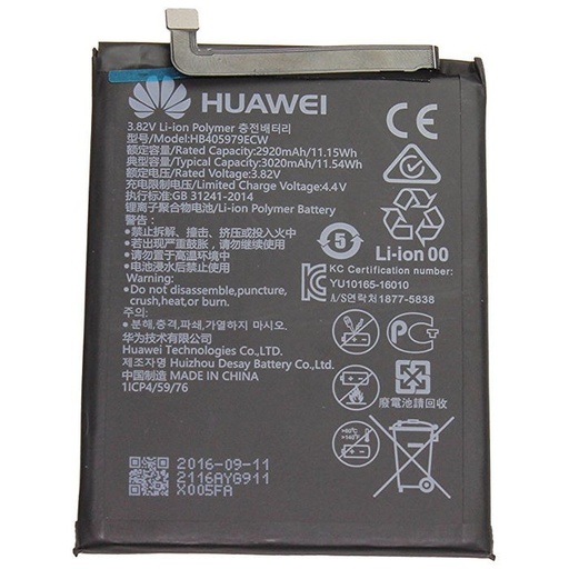[6153] Huawei Battery service pack Nova Smart, Nova Y5 2017, Y5 2018, Y6 2019, Y6 Pro 2019, Honor 6C, Honor 6A, P9 Lite Mini, Honor 7C, Honor 7S HB405979ECW 24022116 24022837 24022965