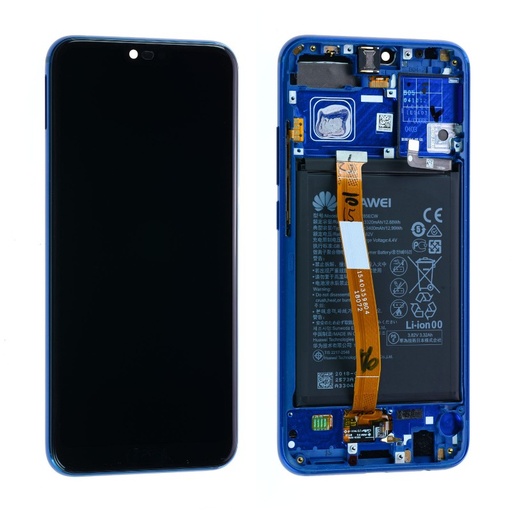 [3524] Huawei Display Lcd Honor 10 COL-L29 blue with battery 02351XBP