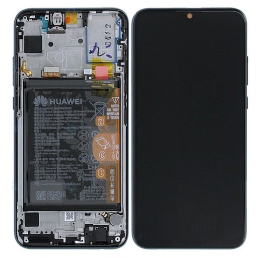 [6857] Honor Display LCD 20 Lite Black Con Batteria 02352QMT