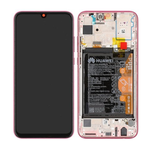 [7675] Honor Display LCD 20 Lite Red Con Batteria 02352QMU