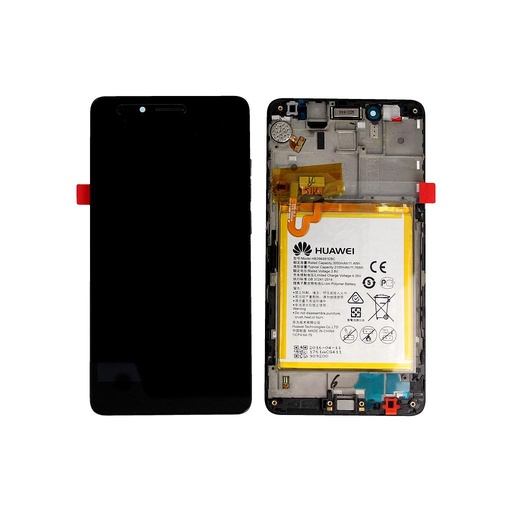 [2983] Honor Display LCD Honor 5X KIW-L21 Grey Con Batteria 02350PVL