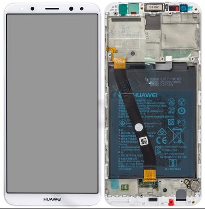 [3277] Huawei Display LCD Mate 10 Lite RNE-L21 White Gold Con Batteria 02351QXU 02351QEY