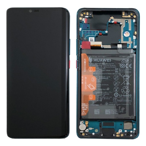 [14403] Huawei Display LCD Mate 20 Pro Emerald Green Con Batteria 02352GGB