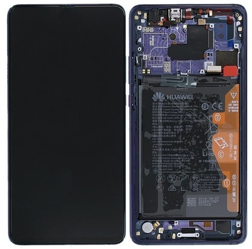 [6462] Huawei Display LCD Mate 20 X Silver Con Batteria 02352GDA