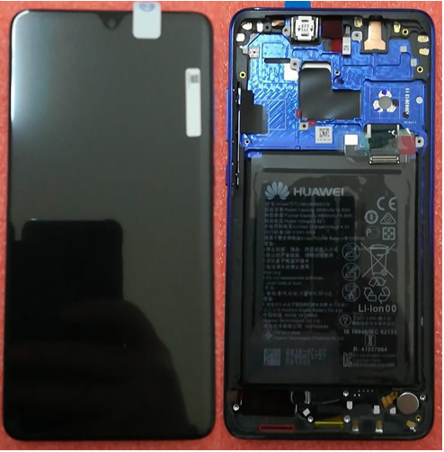 [5494] Huawei Display LCD Mate 20 Twilight Con Batteria 02352FRA