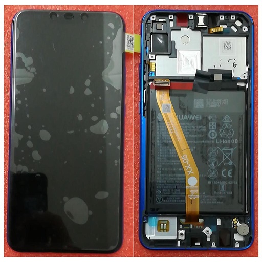 [5736] Huawei Display LCD P Smart Plus Nova 3I Purple Con Batteria 02352BUH