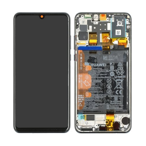 [7747] Huawei Display LCD P30 Lite New Edition 2020 Global Version Midnight Black With Battery (24Mpx) (MAR-AL00A) 02352PJM