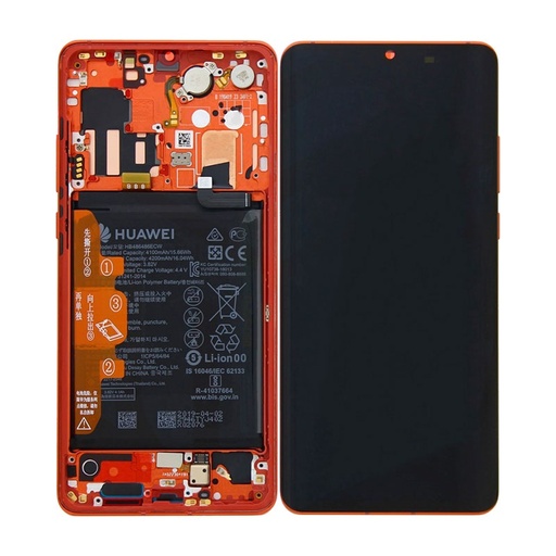 [6438] Huawei Display LCD P30 Pro Amber Sunrise Red With Battery 02352PGK