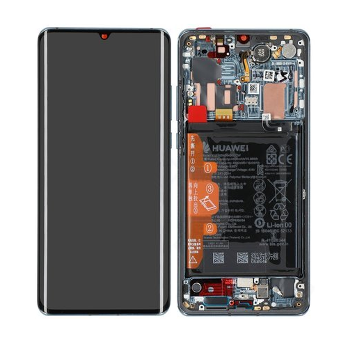 [7752] Huawei Display LCD P30 Pro Mystic Blue Con Batteria 02353DGJ