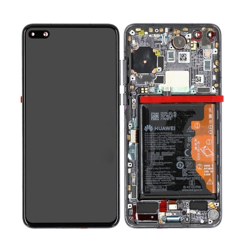 [7546] Huawei Display LCD P40 Black With Battery 02353MFA