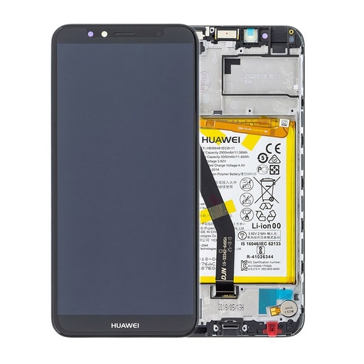 [3591] Huawei Display LCD Y6 2018 Honor 7A Black With Battery 02351WLJ