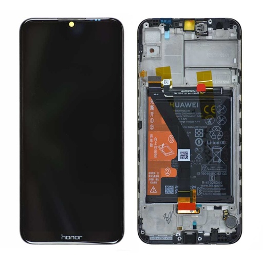 [6940] Huawei Display LCD Y6 2019 Y6s Honor 8A Black Con Batteria 02352KGH 02352KBE 02352KJM