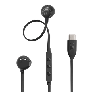 [1200130013898] JBL Earphones Type-C Tune 305C Black JBLT305CBLK