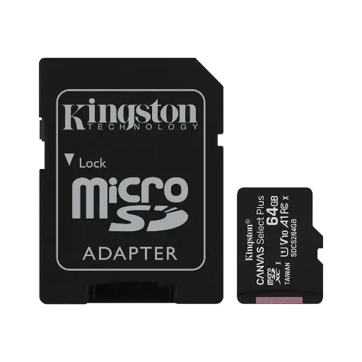 [740617298697] Kingston Micro SD 64GB Canvas Select Plus SDCS2/64GB