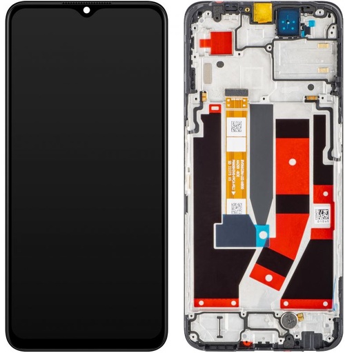 [17156] Oppo Display Lcd A77 5G Black 4130192
