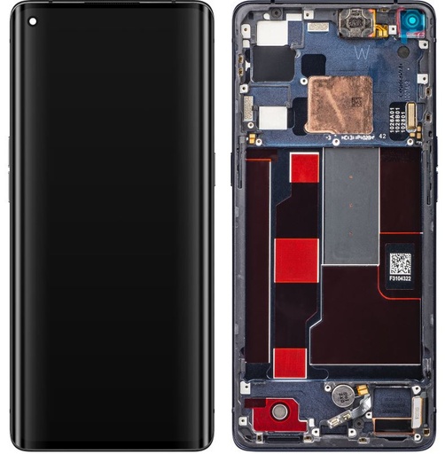 [17145] Oppo Display Lcd Find X2 Neo CPH2009 Moonlight Black 4904017