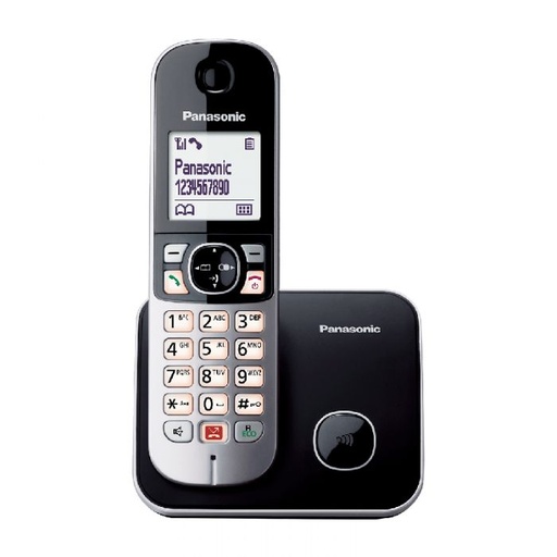 [5025232675623] Panasonic Cordless DECT-GAP Black KX-TG6851JTB