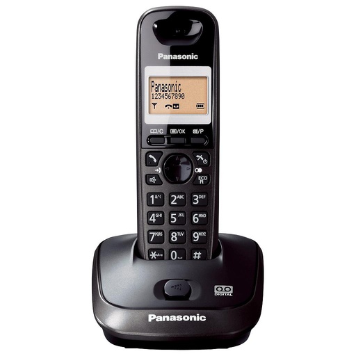 [5025232546510] Panasonic Cordless DECT-GAP with answering machine black KX-TG2521JTT