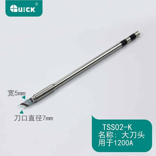 [6974252820850] Quick Punta per stazione saldante TSS02 tipo K