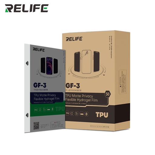 [6941590211299] Relife Hydrogel Film Privacy Matte 50 Pcs GF-3