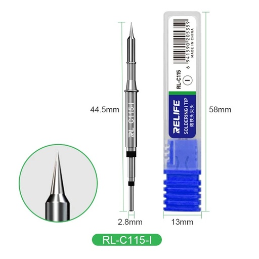 [6941590205359] Relife Tip For Soldering Station Type I RL-C115