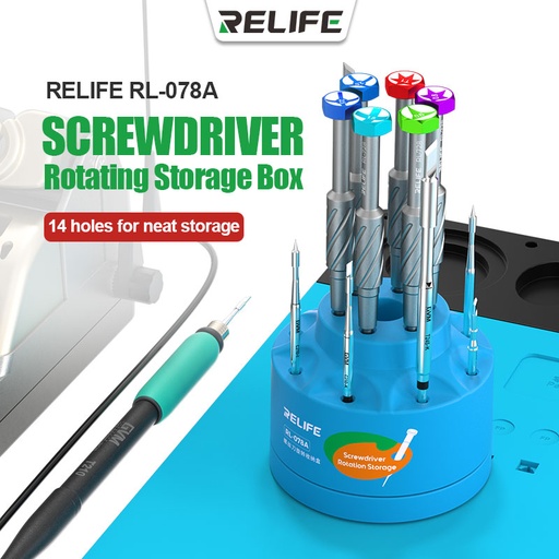 [6941590209753] Relife Screwdriver rotation storage RL-078A