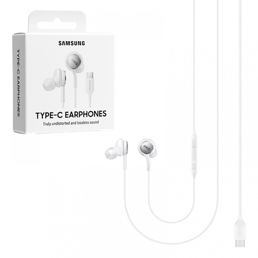 [8806090270062] Samsung earphone Type-C White EO-IC100BWEGEU