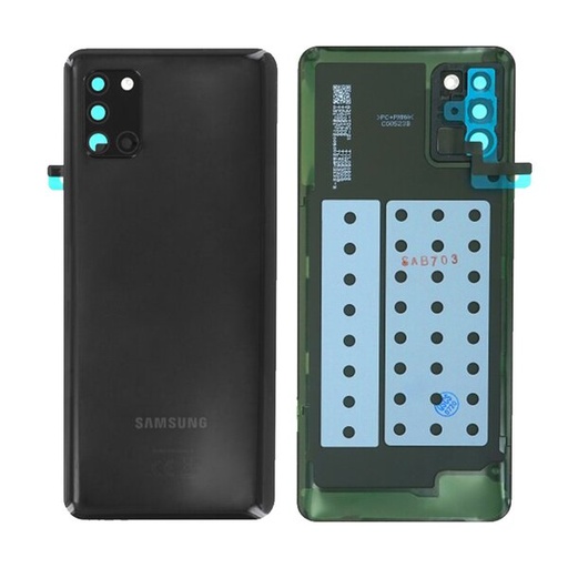[13301] Samsung Back Cover A31 SM-A315F Black GH82-22338A