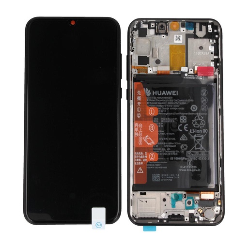 [13210] Huawei Display Lcd P Smart S Huawei Y8p midnight black with battery 02353PNT