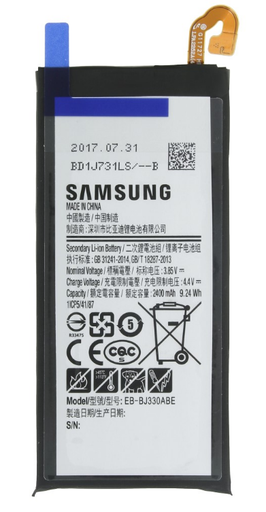 [6179] Samsung Battery Service Pack J3 2017 EB-BJ330ABE GH43-04756A