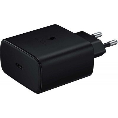 [8809900960085] Samsung Charger USB-C 45W EP-TA845 Black GP-PTU022DYGBQ (Bulk) 