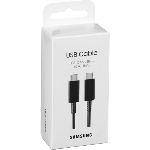 [8806094257540] Samsung Cavo Dati Type-C 1.8mt black EP-DX510JBEGEU
