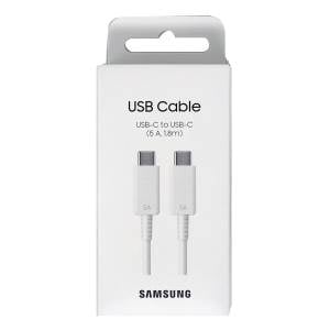 [8806094257533] Samsung Cavo Dati Type-C 1.8mt white EP-DX510JWEGEU